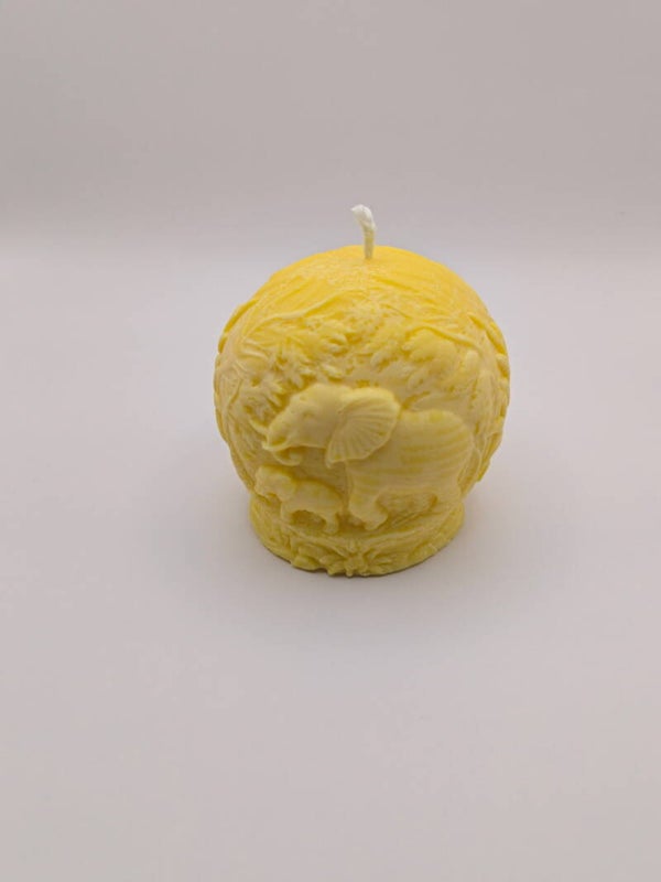 Bougie éléphant Ananas