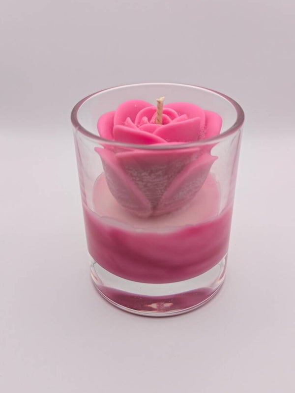 Bougie Rose Fleur de cerisier