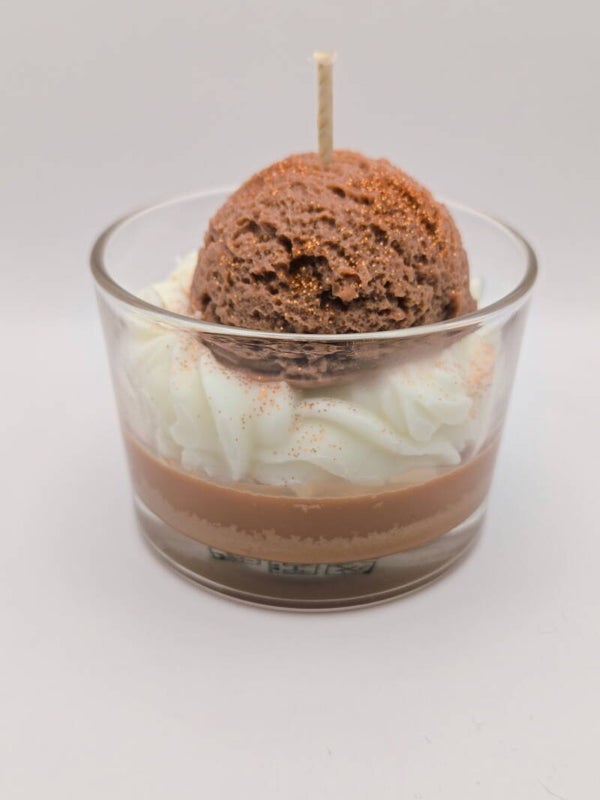 Bougie Gourmande Rocher praliné