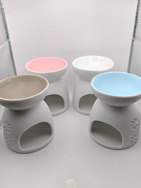 Brûle Parfum Blanc avec couleur