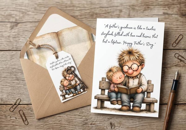 Nostalgic Father’s Day Card