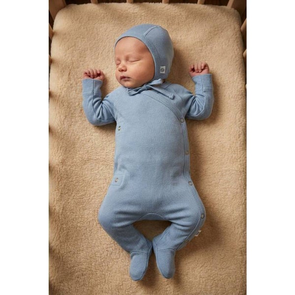 Boxpakje merino wol blue fog - Lille Barn