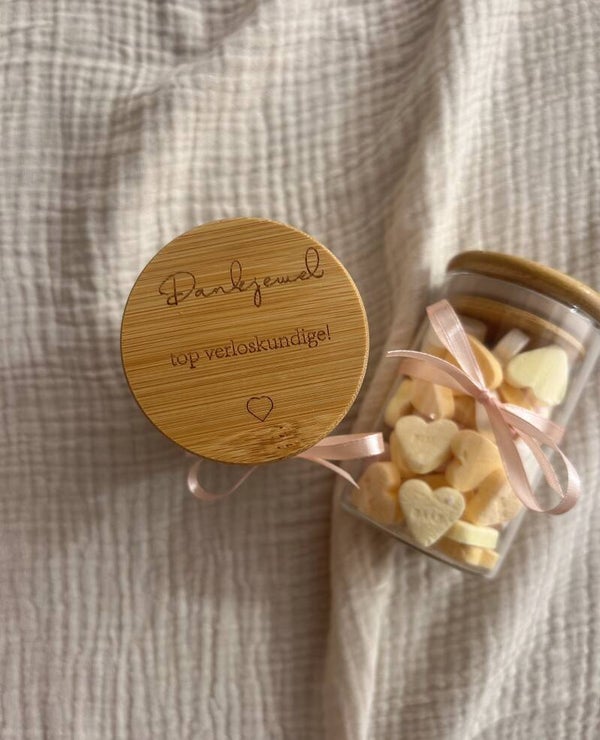 Kraamzorg - verloskundige bedankje - Sweet - Lieve Muis