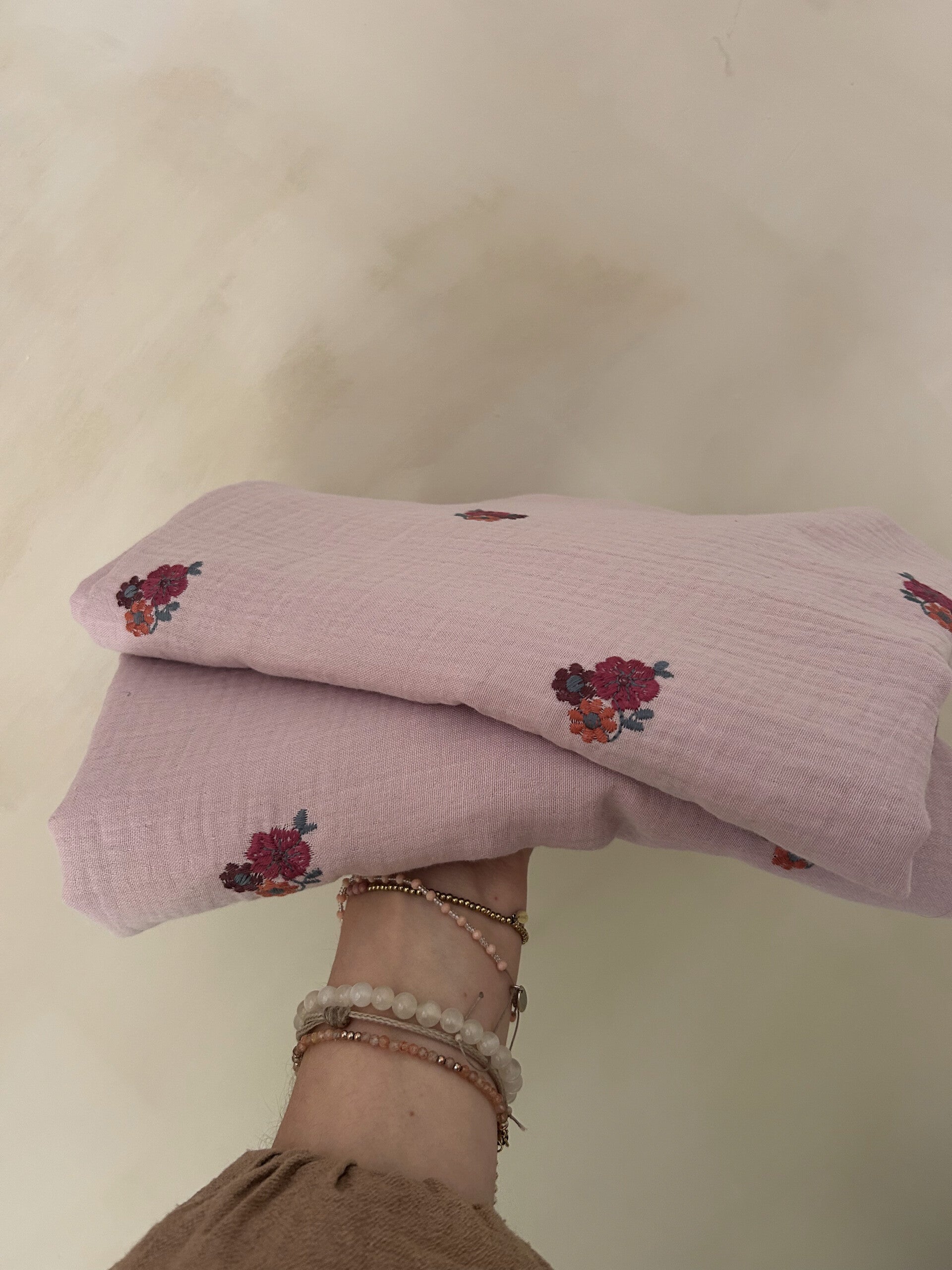 Hydrofiele doek XL bloemenpracht - Lieve Muis