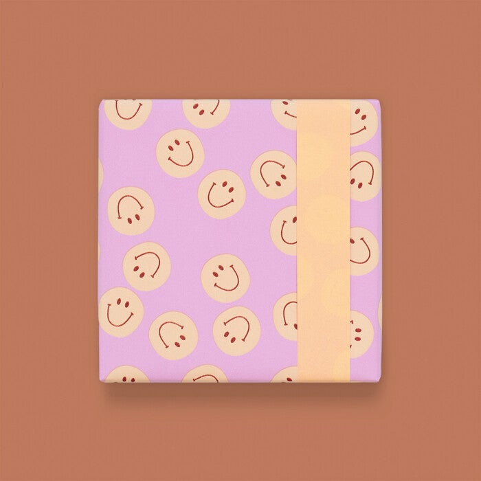 Inpakpapier rol 3m - Smilies