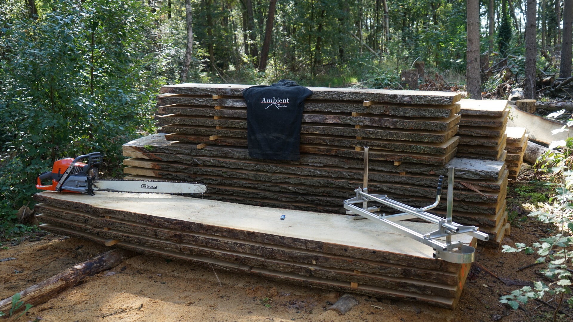 Hout afbeelding links