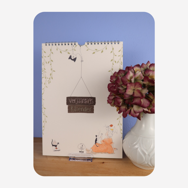 Verjaardagskalender lady Liefkruid & Bloom
