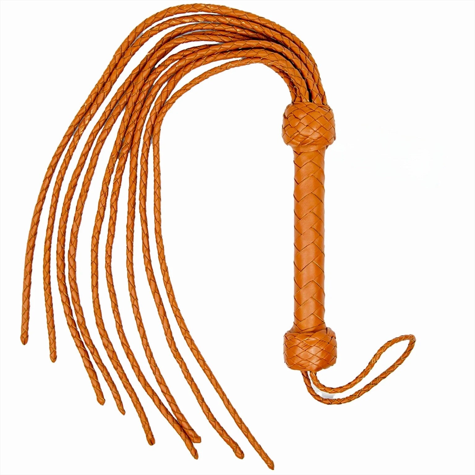 Tan Lederkatze oder Neun Schwänze Flogger |  BDSM Play