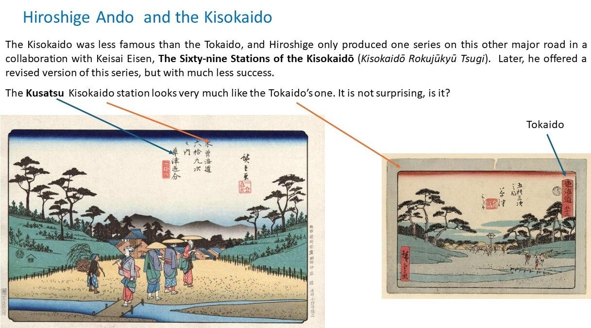 Hiroshige Ando, Kisokaido, The Sixty nine stations of the Kisokaido, Kisokaido Rokujukyu Tsugi