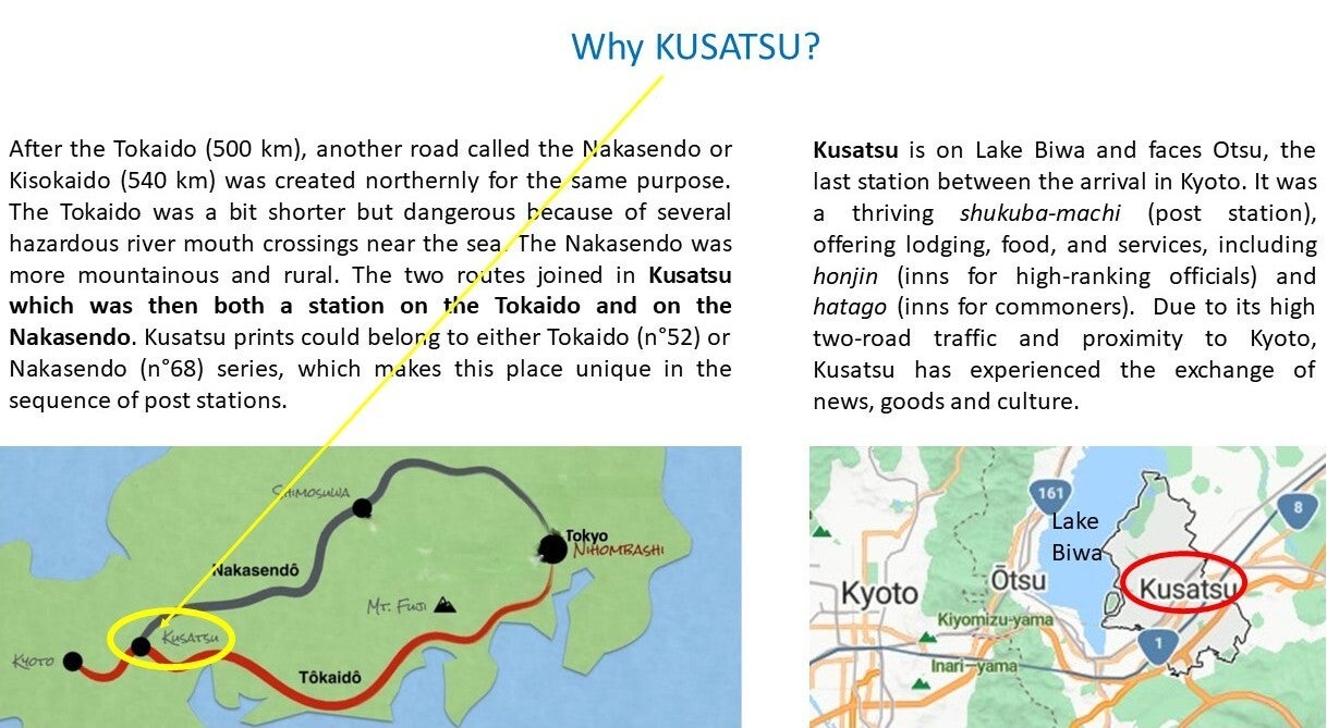 Tokaiod, Nakasendo, Kusatsu