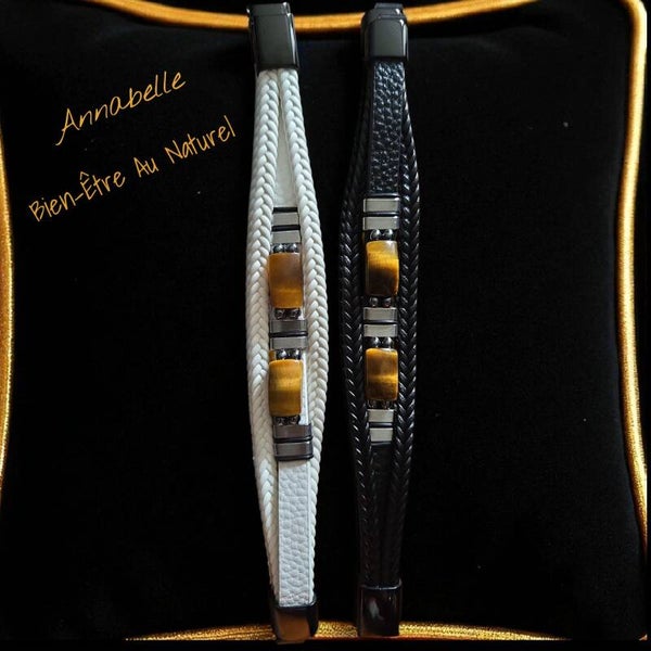 Bracelet Prestige Oeil de Tigre - Force & Élégance