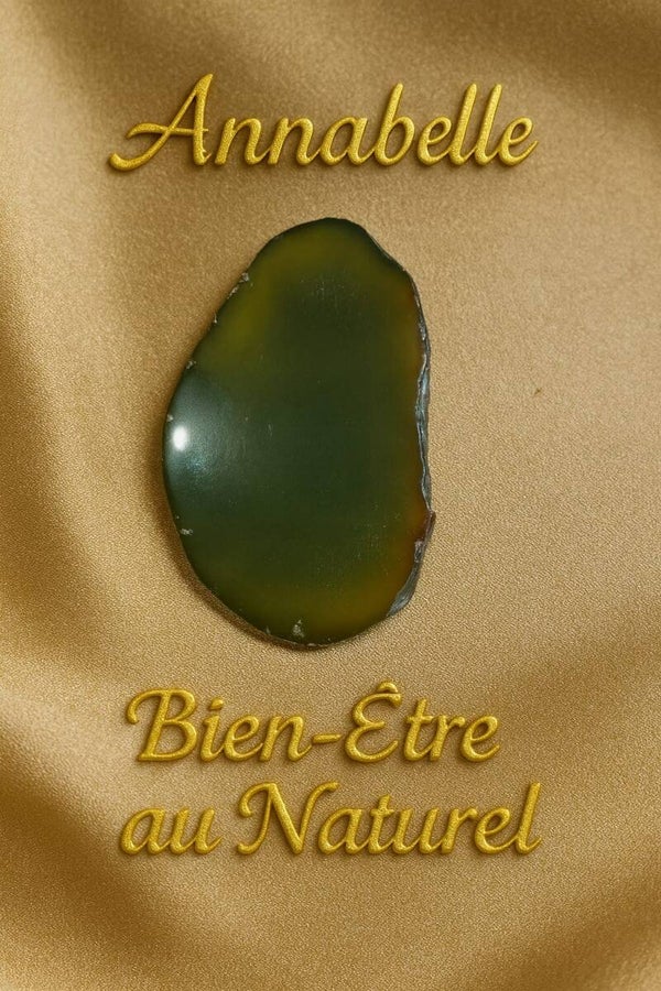 Éclat Minéral - Agate Verte Prestige Véritable