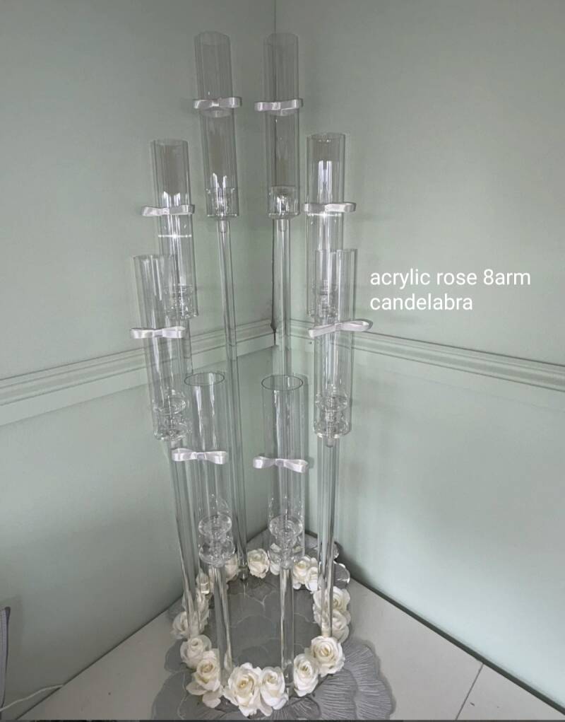 Acrylic 100cm candelabra 