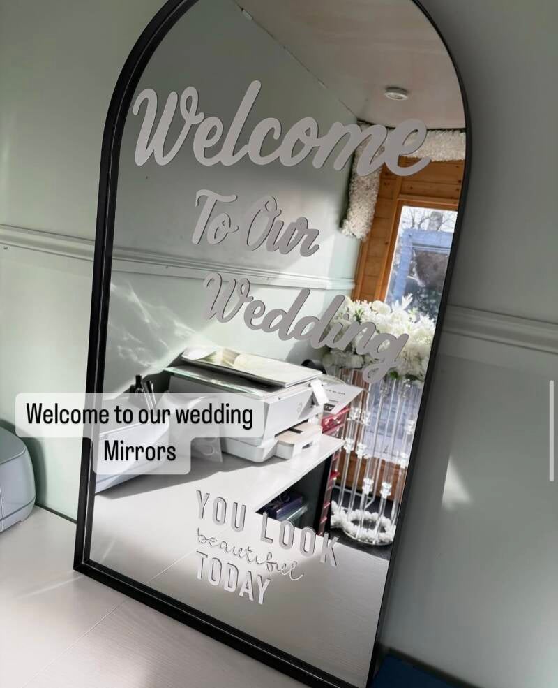 Welcome mirror 