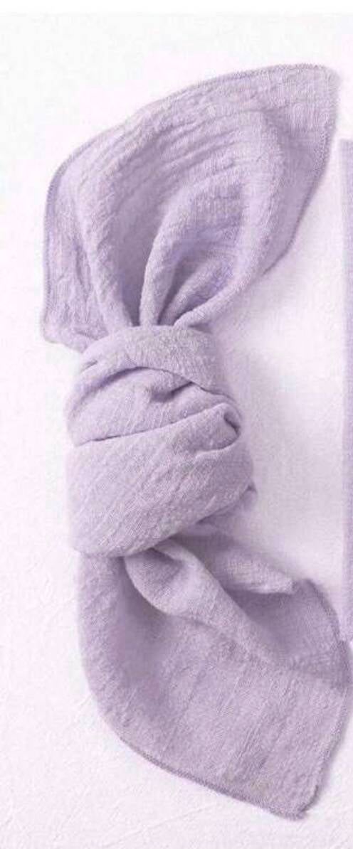Lilac napkins 