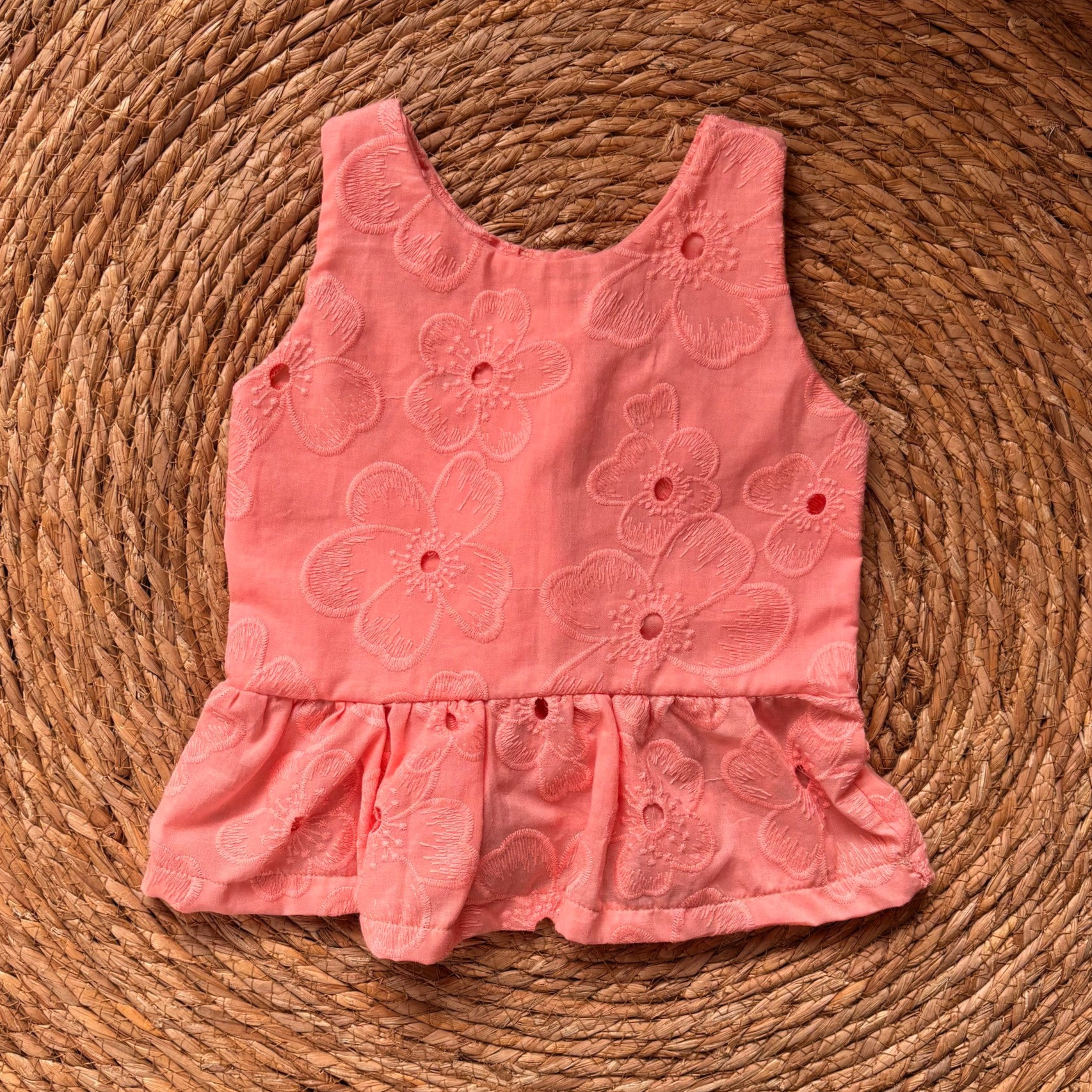 Peplum Top Pink