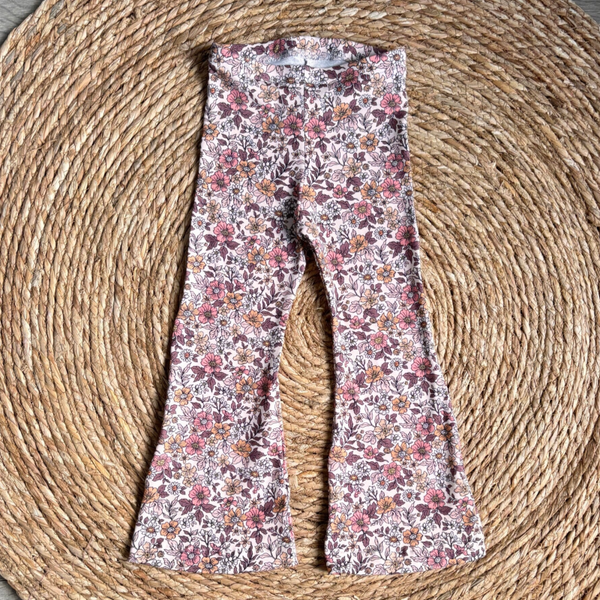 Soft Pink Flowers flared