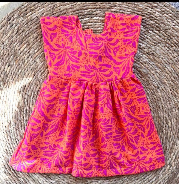 Summerdress Orange Purple