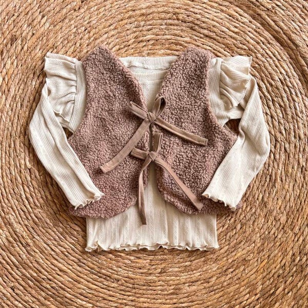 Pointelle Ruffleshirt Cream