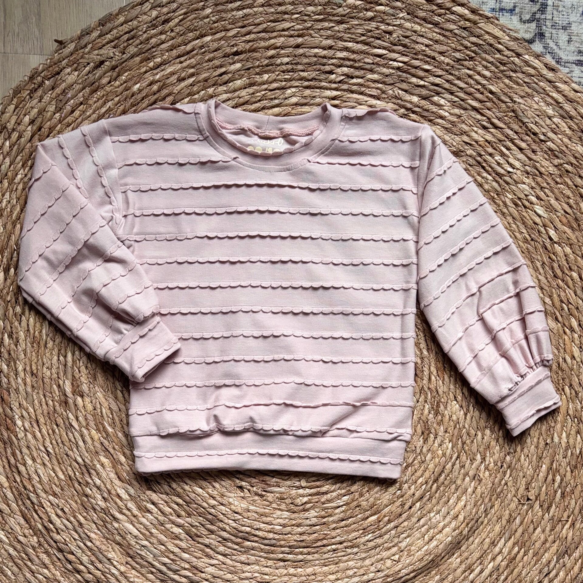 Pink Puffsleeve Sweater