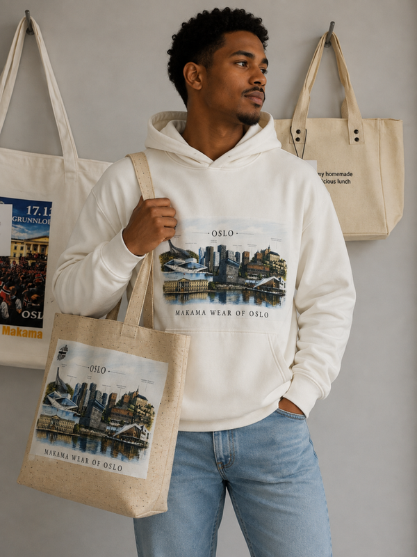 Hoodie with Oslo pride