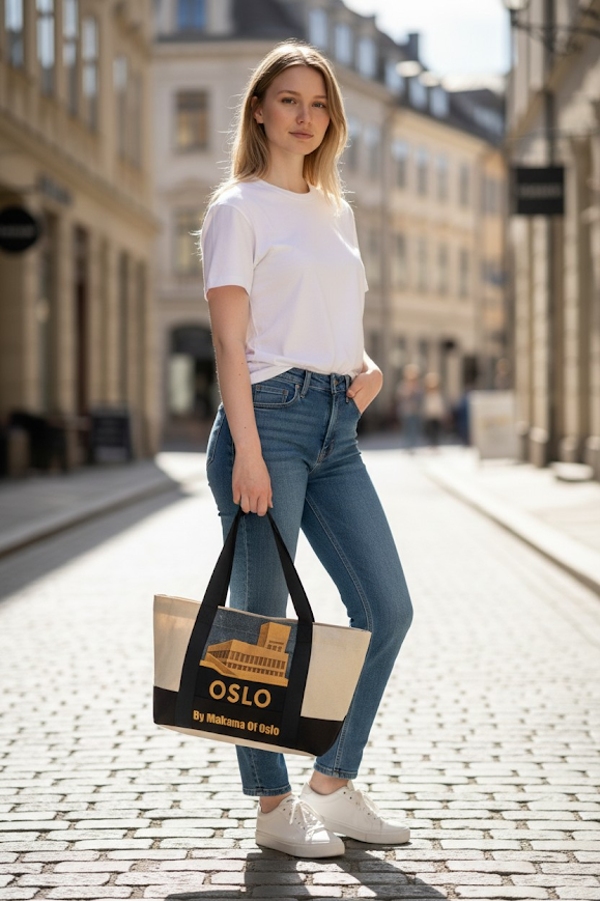 Tote bag Str. 50x30x8 Varenr. 0005