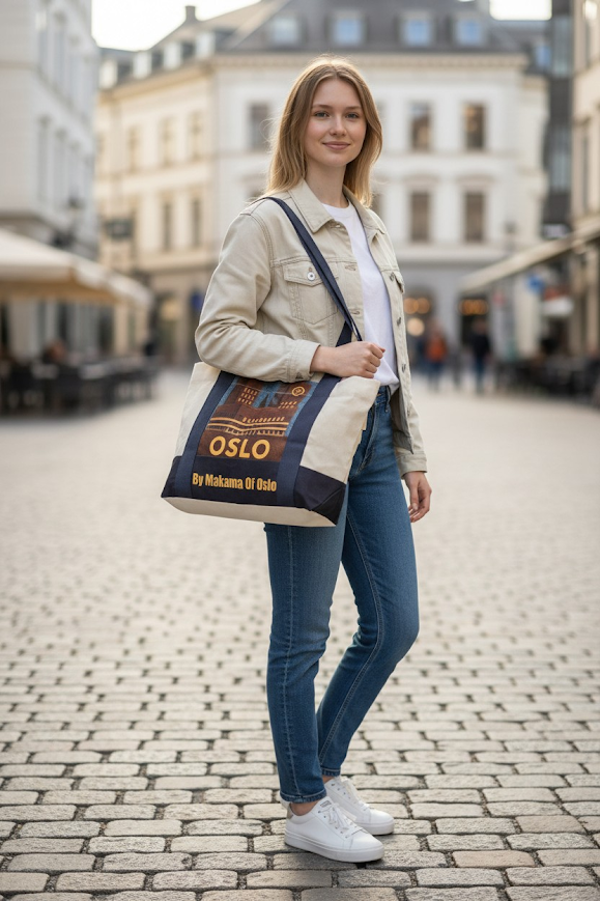 Str.  50x30x8 Tote bag Varenr. 0006