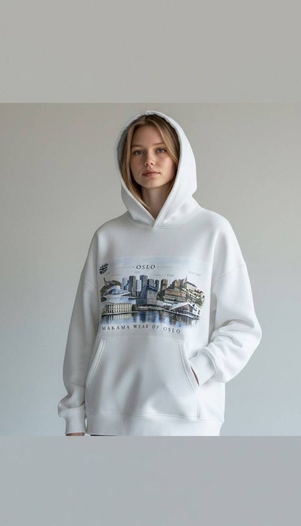 Hoodie with Oslo pride Item Nr. 0039