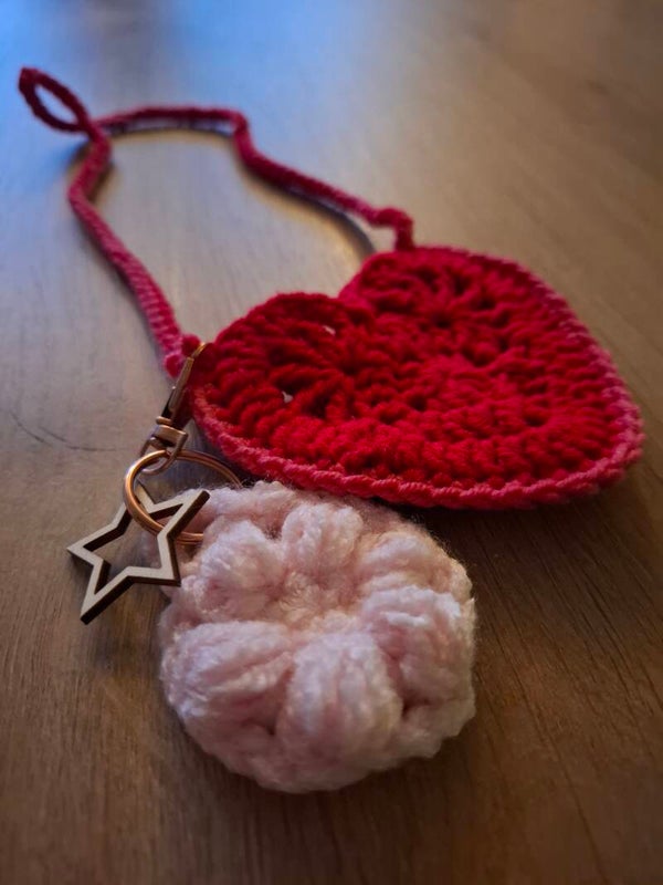 Valentijns tasje met hanger