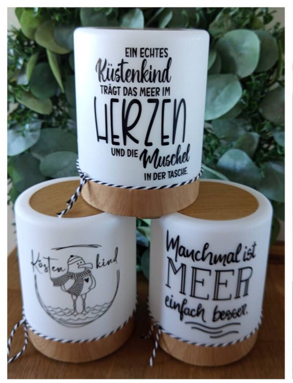 Kleines Glücklicht Touch Lampe Maritim