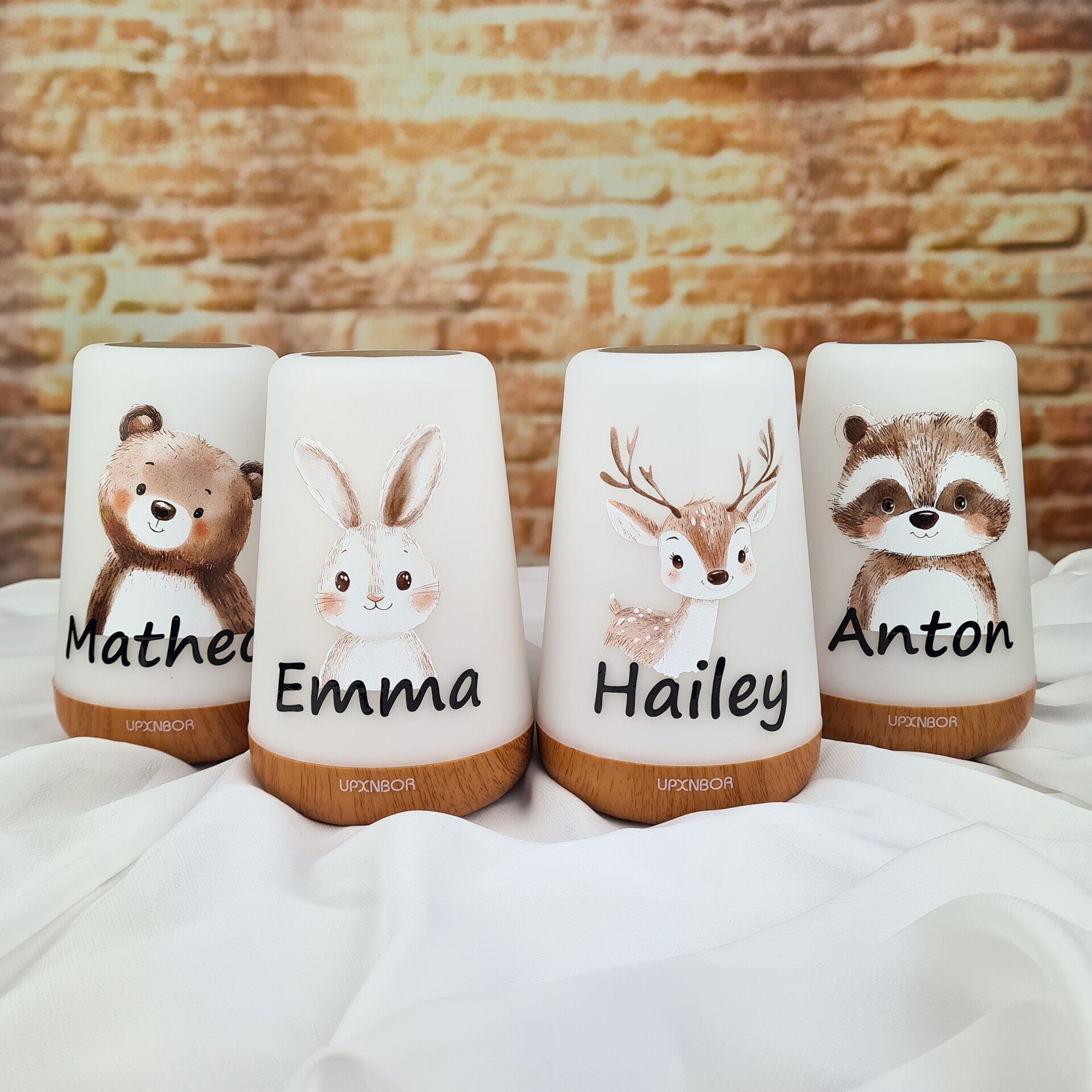 Touch-Lampe Waldtiere