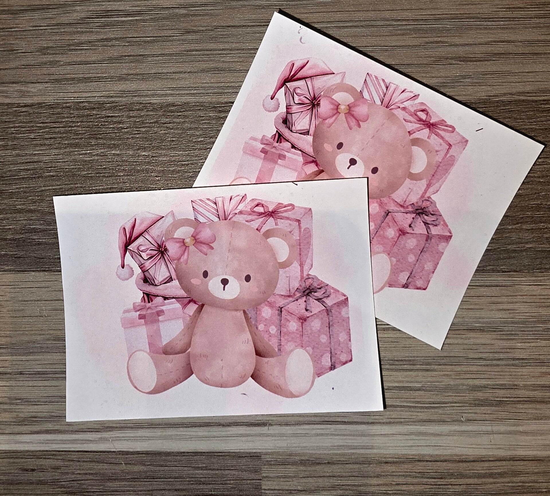 Tassen Sublimationsmotiv Rosa Bär