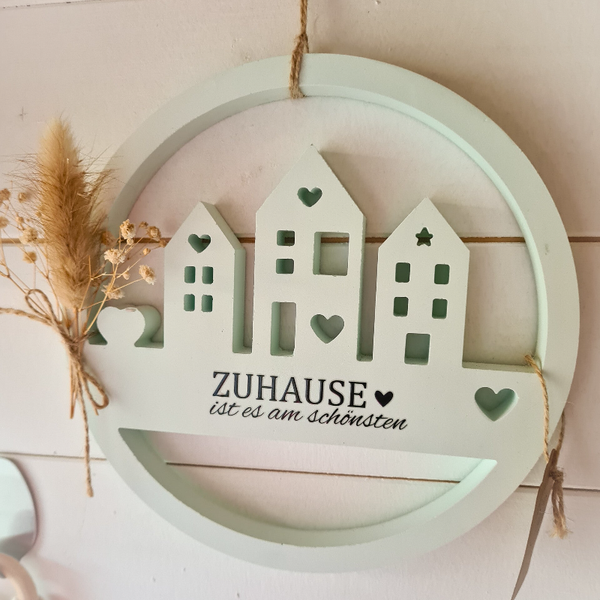 Silikonform Häuser Ring