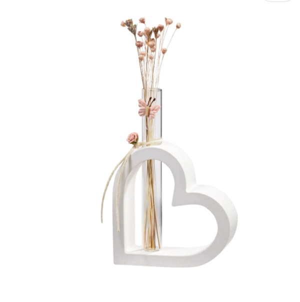 Silikonform Vase Herz