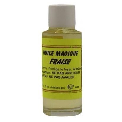 Huile magique FRAISE À utiliser le dimanche. Protège le foyer