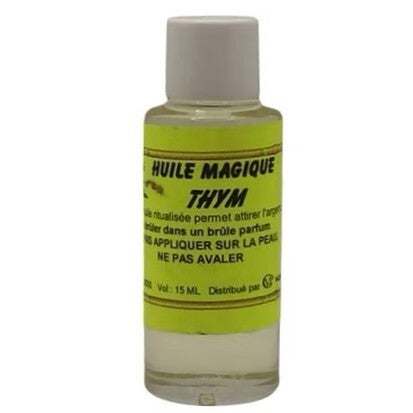 Huile magique THYM Pour attirer l’argent