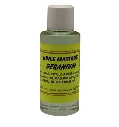 Huile magique GÉRANIUM Fécondité, santé, amour