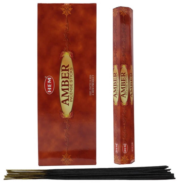 Encens HEM Ambre 20g
