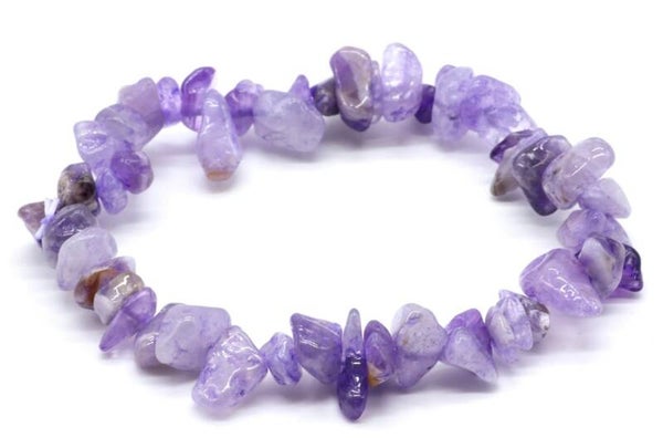 Bracelet Baroque Amethyste 'A'