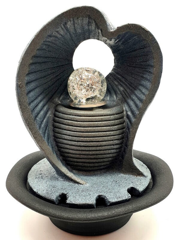 Fontaine Résine Coeur 29cm