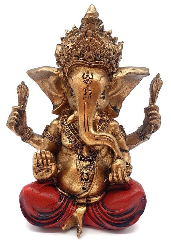 Statue Résine Ganesh Multi 12cm
