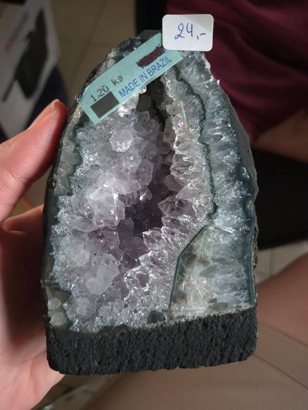 Amethist/agaat geode