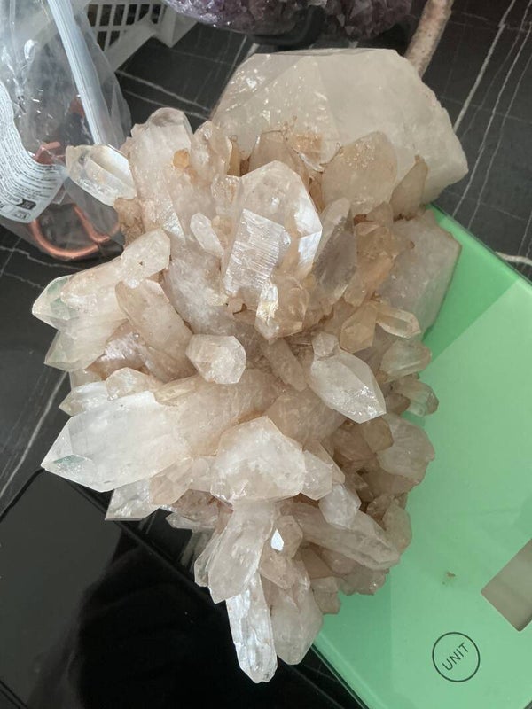 Bergkristal cluster