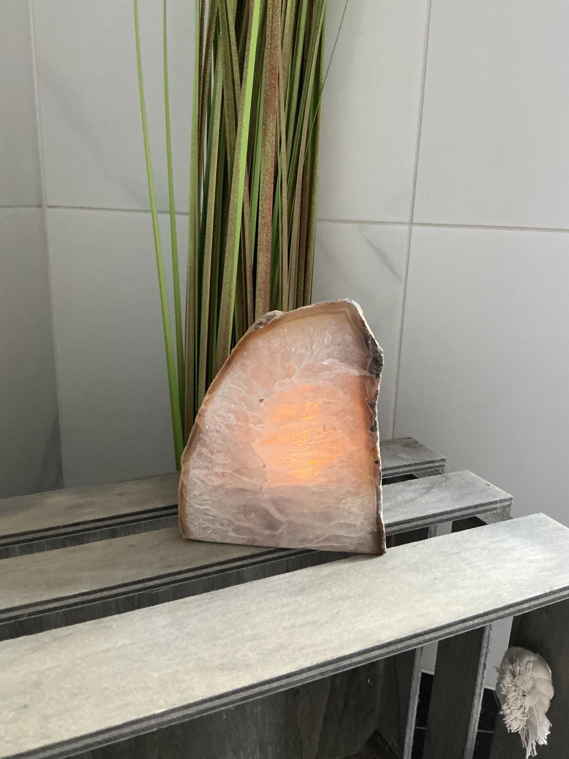 Agaat Waxinehouder #3