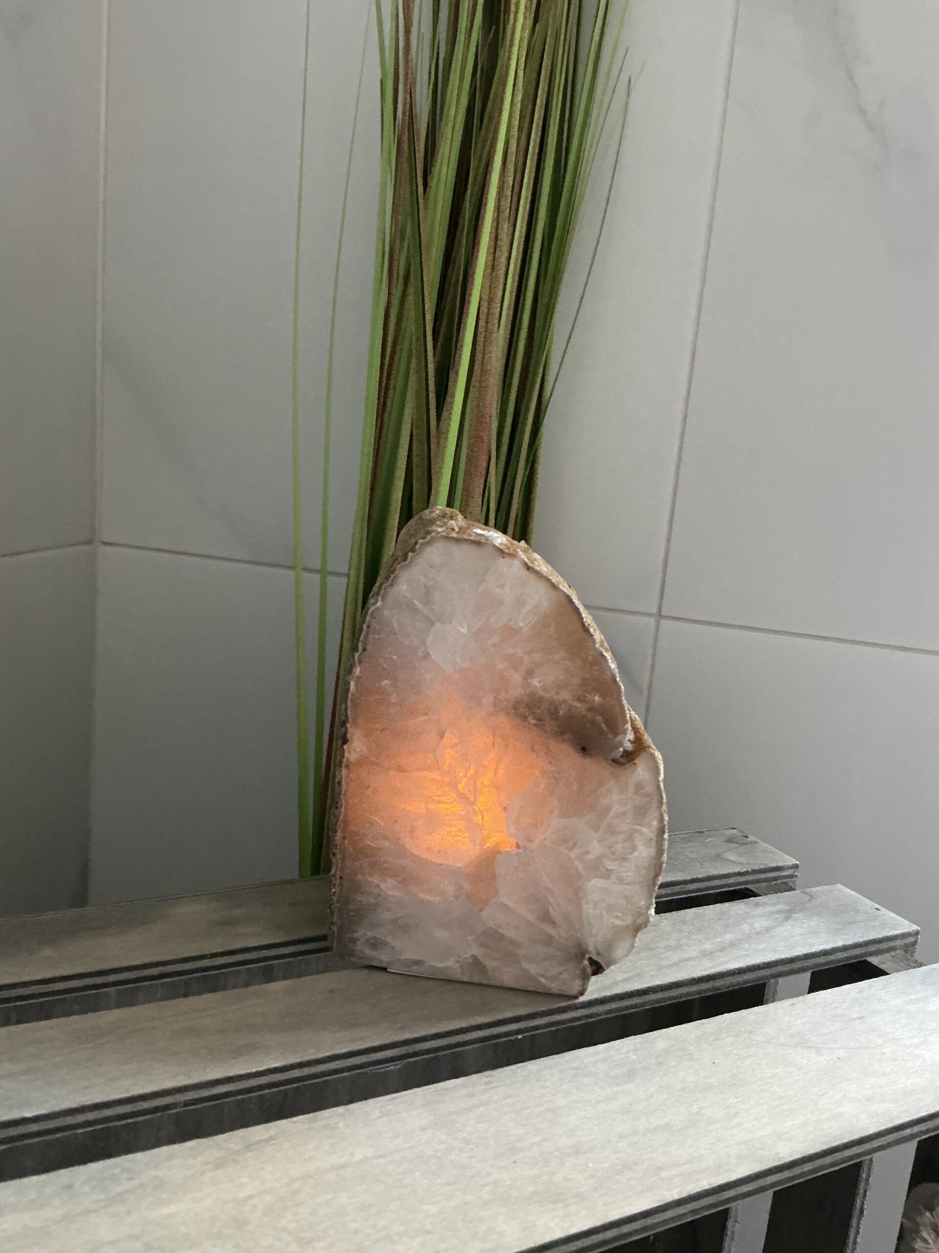 Agaat Waxinehouder #7