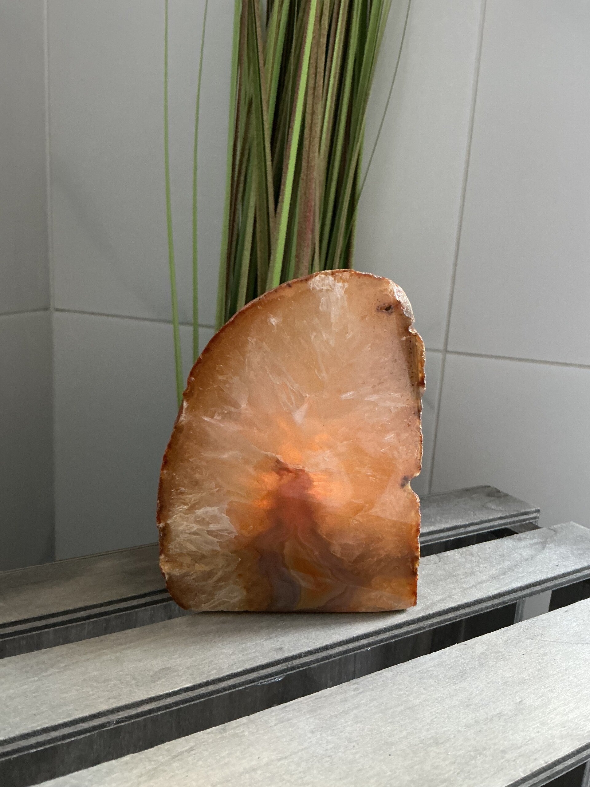 Agaat Waxinehouder #12