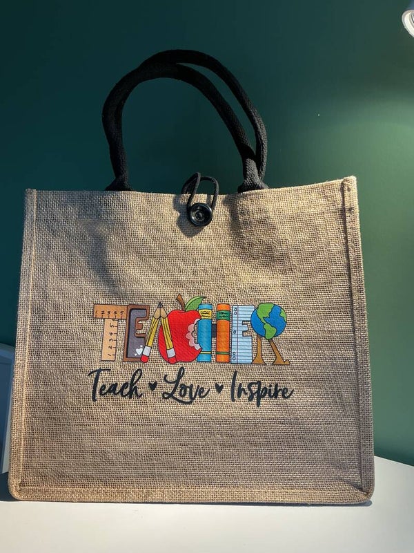 Leerkrachten Tas – Een hartverwarmend bedankje 🍎💖