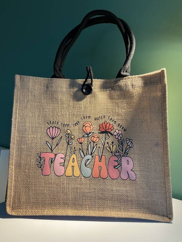 Leerkrachten Tas – Een hartverwarmend bedankje 🍎💖