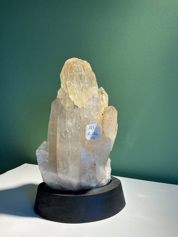 Natuurlijke Citrien Cluster – Steen van overvloed en levensvreugde ✨💛
