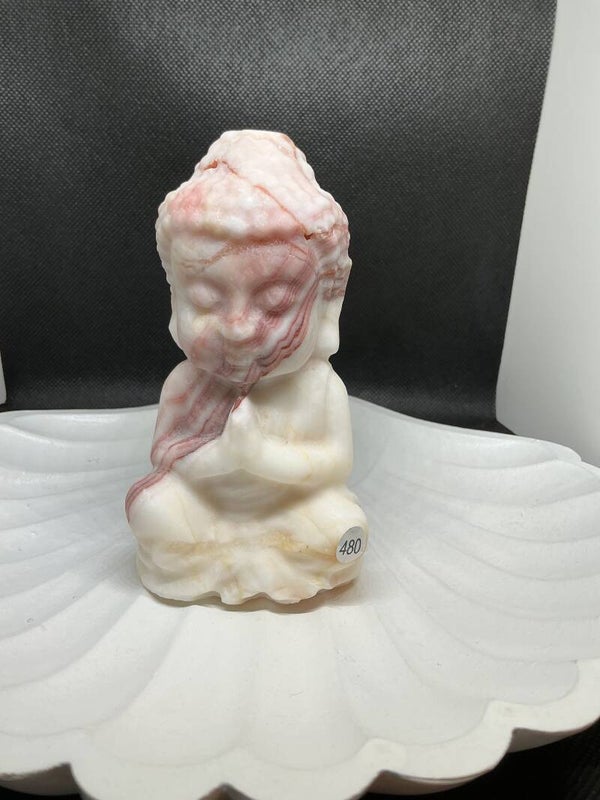🤎🪷✨ Jaspis – Boeddha Carving #480
